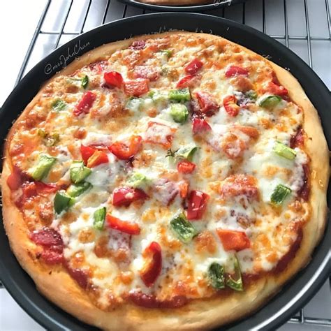 membuat thin crust pizza dough