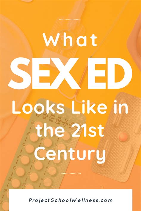 Sexual Health Education For The 21st Century Project School Wellness