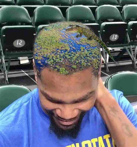 kevin durant hair cut trolls  memes tfiglobal