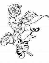 Coloring Horseman Headless Pages Tigger Printable Halloween Popular Colouring sketch template