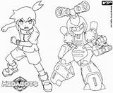 Medabots Coloring Pages Medabot Ikki Cartoons His Metabee Meta Coloringpages1001 Advertisement sketch template