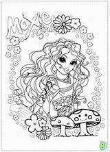 Coloring Moxie Girlz Pages Para Popular Colorear Coloringhome Desde Websincloud Guardado Activities sketch template