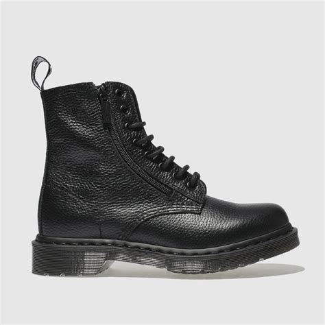 dr martens black  pascal zip boots shoefreak