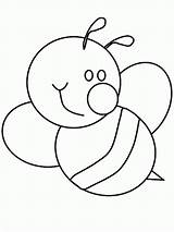 Coloring Smile Popular Bumblebee sketch template