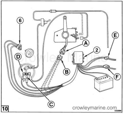 omc tachometer wiring diagram