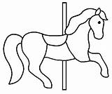 Merry Round Go Horse Cut Sketch Cutout Clipart Paintingvalley Sketches sketch template