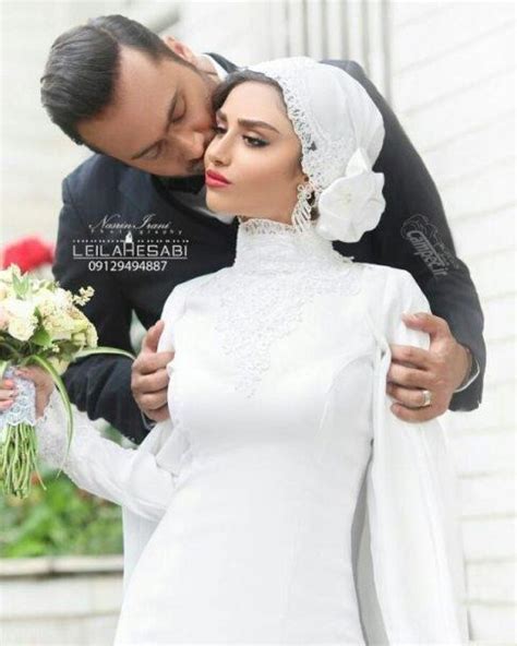 عکس های لو رفته از عروسی هانیه غلامی و همسرش