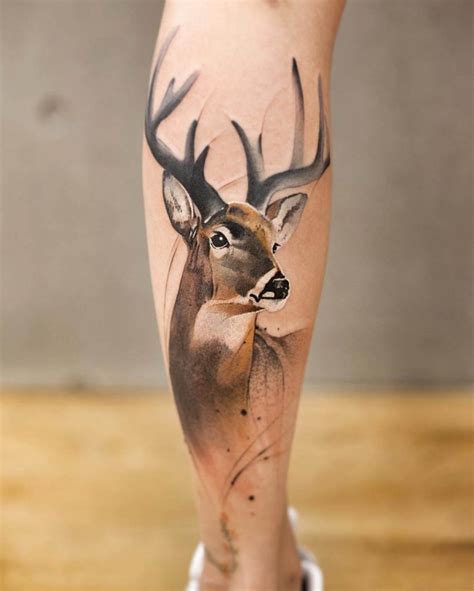 deer tattoo designs  women petpress