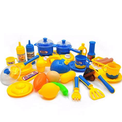 hot cooking toys children play cooking set plastic cookware set