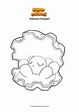 Pokemon Jellicent Supercolored sketch template