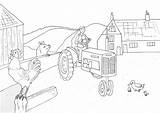 Coloring Pages Country Farm Horse Scenes Printable Color Farmer Getcolorings Longhouse Drawing Getdrawings Boys sketch template