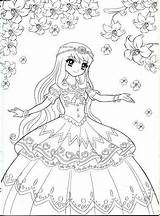 Coloring Anime Pages Princess Kawaii Girls Cute Disney Printable Mia Chibi Book Mama Adult Color Sheets Motivation Involving Google Colouring sketch template