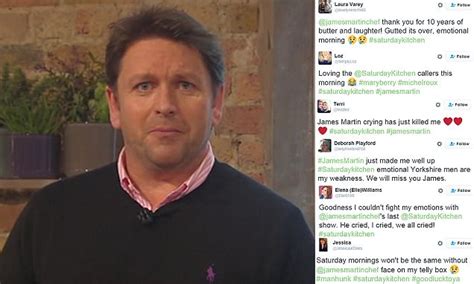 James Martin Gets Emotional As He Hosts His Last Saturday Kitchen After