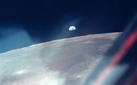 Outer Space Moon Earth Eagles Apollo Apollo 11 Wallpaper
