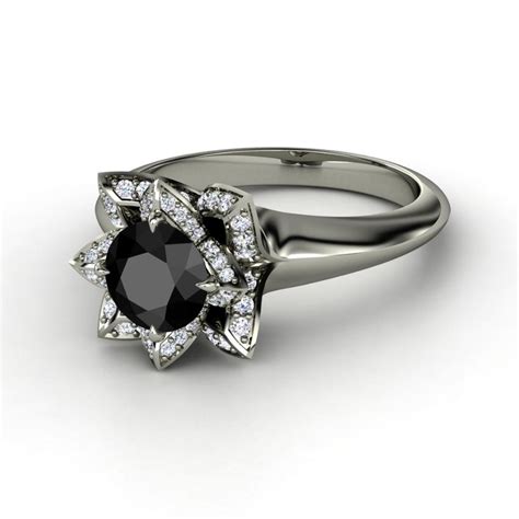 black diamond engagement rings slideshow