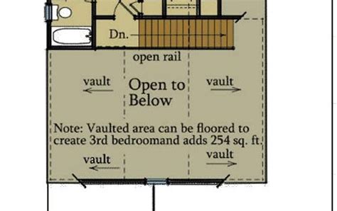 bedroom cabin plan  covered porch cabin floor plans cabin  house