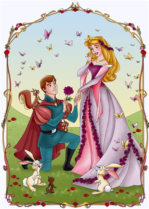 Disney Princess Fan Art Aurora And Phillip Disney