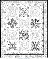 Quilting Patchwork Quilts Dover Doverpublications sketch template