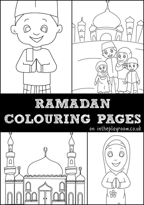 ramadan colouring pages   playroom