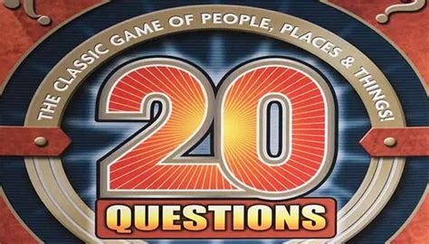 20 Questions Board Game