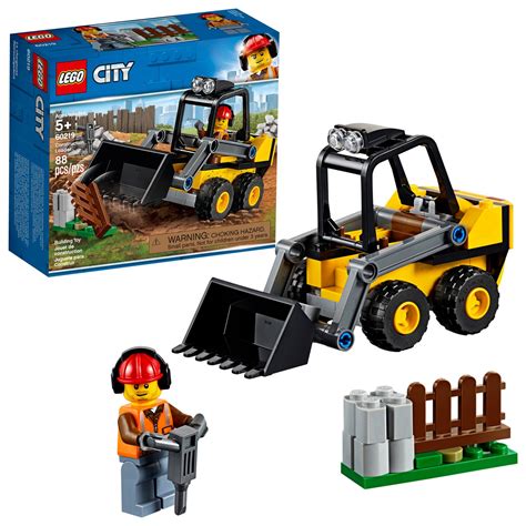 lego city great vehicles construction loader  building kit  piece walmart canada