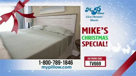My Pillow Mikes Christmas Special Tv Commercial Buy One
