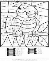 Coloring Grade Pages Math 1st First Printable Getcolorings Addition Getdrawings sketch template