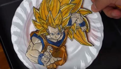 Would You Eat This Super Saiyan Goku Pancake Gayming Magazine