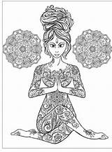 Meditation Mandalas Erwachsene Ausmalen Meditative Intricate Zeichnungen sketch template