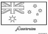 Coloring Australia Flag Pages Printable Australian Print Color Flags January Preschool Coloringpagebook Kids Colouring Sheets Book Pdf Country Books Colors sketch template