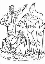 Batman Pages Coloring Downloadable sketch template