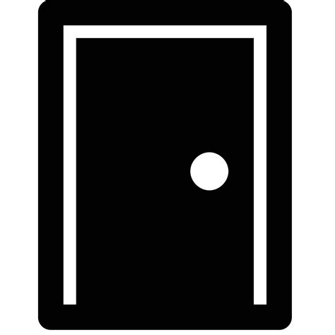 closed door icon   icons library