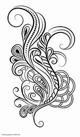 Abstract Pages Adults Coloring Printable Colouring Adult Print Look Other sketch template