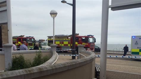 rescue operation launched at aberdeen beach bbc news