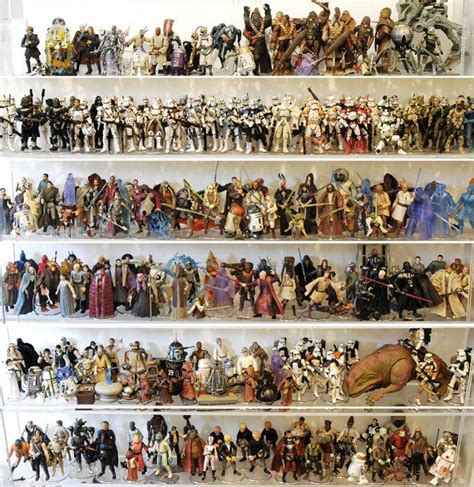 massive 1 950 star wars action figure collection for sale with images star wars action