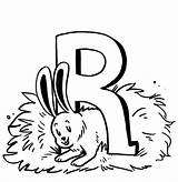 Rabbit Coloring Pages Kids Printable Bestcoloringpagesforkids sketch template
