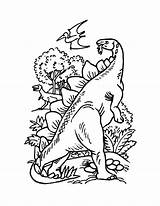 Dinosaur Dinosaurs Zeichentrick Coloringhome sketch template