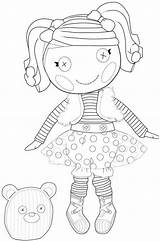 Coloring Pages Lalaloopsy Girls sketch template