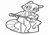 Banjo Coloringgames sketch template