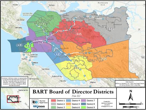 Bart Board Approves New Redistricting Map Dividing Contra Costa Into