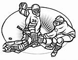 Hockey Goalie 49ers Nhl Clipartmag Oilers Jets Winnipeg Rink Goalies Ishockey sketch template