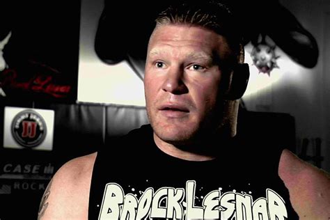 video controversial brock lesnar interview  wwe monday night raw