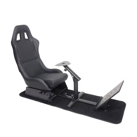 buy racing seat gaming chair simulator cockpit steering wheel stand  logitech