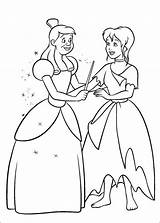 Cinderella Coloring Pages Sister Touch Anastasia Print Colouring Drawings Bad Fairy Getcolorings Adults Color sketch template
