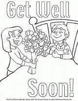 Well Soon Coloring Pages Cards Printable Card Better Feel Thank Kids Please Sheets Color Enjoy Adult Print Getcolorings Deck Getdrawings sketch template