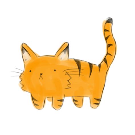 cat drawing by hoppip find and share on giphy