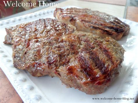 home blog grilled rib eye steaks