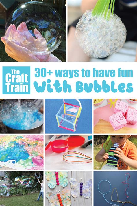 ways   fun  bubbles