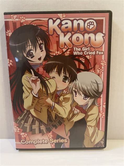 kanokon the girl who cried fox complete series dvd 2011 3 disc set