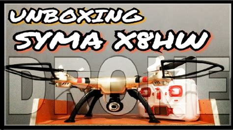 unboxing  review syma xhw indonesia youtube